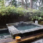 花仙庵 仙仁温泉 岩の湯 - 貸切の露天風呂