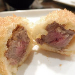 創作串揚 つだ - シャトーブリアン（トリュフ塩）