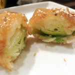 創作串揚 つだ - 芽キャベツ+はちみつ味噌