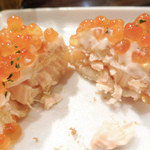 創作串揚 つだ - サーモン+いくら