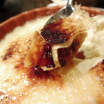 創作串揚 つだ - アイスクリームブリュレ