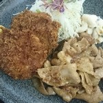 Shimbashi gohantei - チキンカツと生姜焼き