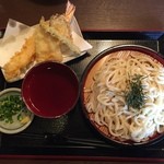 四国屋 - 天ざるうどん1400円