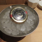 器楽亭 - 下町のポテサラ(じゃがいもと九条葱、サワークリームのサラダ、キャビアと)（笑）1