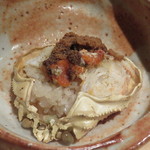 器楽亭 - 香箱蟹の飯蒸し2