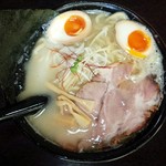 塩結び - 昼15食限定鶏白湯750円大盛100円増／27年12月