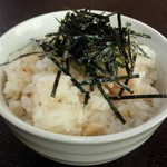 塩結び - ミニ鯛めし200円／27年12月