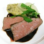 ビストロ  ローズガーデン - 和牛のロースト(真空調理)