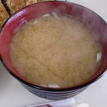 とんかつ　洋食　春 - 味噌汁