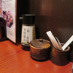 土風炉 - 卓上調味料