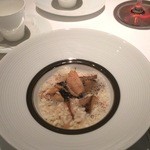 ル・マンジュ・トゥー - 茸のスープ仕立て ドライライス添え　2015-12