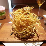 ル スプートニク - ワカサギとごぼうのフリット