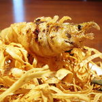 ル スプートニク - ワカサギとごぼうのフリット