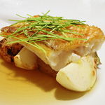 ル スプートニク - 鯛の鱗焼き 蕪のスープ 蕪餅