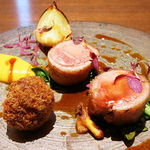 ル スプートニク - 猪のロースト 猪コロッケ