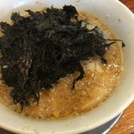 滋魂 - 岩のり中華 半麺