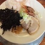 滋魂 - 甘海老そば提供時