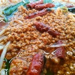 瀛客山 - 台南ラーメン・ハイパー具のアップ