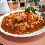 英華飯店 - エビチリ