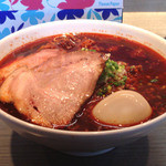 らぁめん 喜乃壺 - 台湾らぁめん 700円 ＋ 味玉100円 ＋ 炭火焼チャーシュー100円