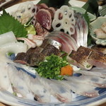 やなぎ澤 - 【再訪3１】本日のお刺身盛り合わせ