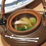 やなぎ澤 - 【再訪3１】松茸と鱧の土瓶蒸し