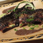 やなぎ澤 - 【再訪3１】新秋刀魚の共肝焼き