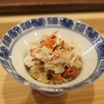 鮨 十兵衛 - せこ蟹ミニ丼