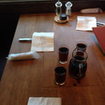 ハンバーグファクトリー - なんとテーブルにはウーロン茶がポットで