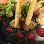 想作酒場　Coeur - 2015.12.27　ステーキライス980円(税別)プラス500円(税別)でミニコース付きに↓
      ⚫︎スープ
      ⚫︎前菜盛り合わせ
      ⚫︎食後のドリンク
      ⚫︎デザート