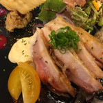 想作酒場　Coeur - 2015.12.27　ステーキライス980円(税別)プラス500円(税別)でミニコース付きに↓
      ⚫︎スープ
      ⚫︎前菜盛り合わせ
      ⚫︎食後のドリンク
      ⚫︎デザート