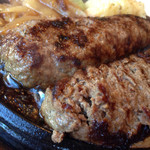 ハンバーグファクトリー - 柔らかくポッテリしたハンバーグ