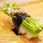 富壽司 - 芽ネギ
