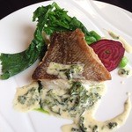 ブラッスリー ソレイユ - 魚ランチ　メバルのポアレ