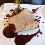 ブラッスリー ソレイユ - 肉ランチ　豚もも肉ロースト