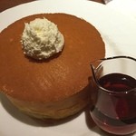 星乃珈琲店 - スフレパンケーキ メイプルシロップ