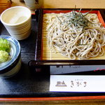 出雲そば きがる - ざるそば挽きぐるみ：780円