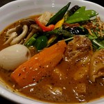 西屯田通りスープカレー本舗 - ぶた野菜カレー（濃厚コク旨スープ）