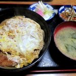 かずさ庵 - かつ丼！(2015,12/29)