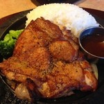 フライングガーデン - もりもり黒チキン焼きランチ