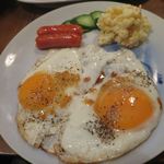 みやこばし壱々六 - 目玉焼き_2015/11