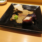 鮨 さいとう - 鮑と蛸1　-離れ-