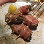 博多トク・トク　焼鳥いっせい - 牡蠣巻き