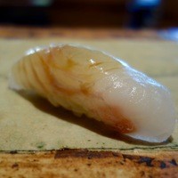 一心鮨 光洋 - ［2015/12］お決まり(8640円)・ひらめの握り