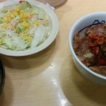 松屋  - キムカル丼　野菜