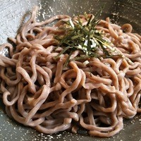 えりも亭LUXE - 蕎麦は襟裳海藻太縮麺だそうです