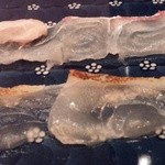 さえ喜 - 手前がカワハギで奥が平目