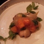 牡蠣は野菜とのマリネ風に