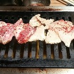大阪焼肉・ホルモン ふたご - ハラミ　ミノ