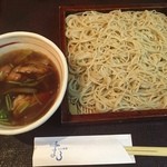 Teuchi Soba Maro - 鶏せいろ（950円）＋大盛り（150円）
                        